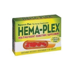 Nature's Plus Hema Plex 30 Tablets