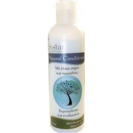 Sostar Natural Conditioner Με Έλαια Argan Και Πρωτεΐνες 250ml