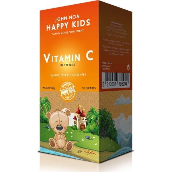 John Noa Happy Kids Vitamin C 90 chewable tablets