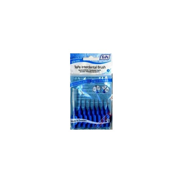 TEPE Interdental Brush 0,6 BLUE