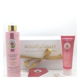 Roger & Gallet Red Ginger Body Milk 200ml & Gift Shower Gel 50ml & Parfum 1,2ml & Aura Mirabilis Lengendary Cream 2ml