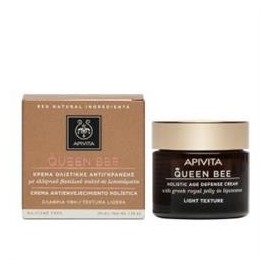 APIVITA QUEEN BEE HOLISTIC ANTI-AGING DAY CREAM LIGHT TEXTURE NEW SERIES