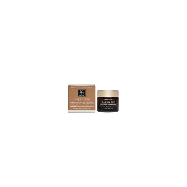 APIVITA QUEEN BEE HOLISTIC ANTI-AGING DAY CREAM RICH TEXTURE NEW SERIES