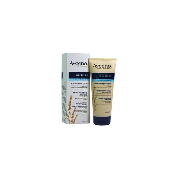 AVEENO SKIN RELIEF LOTION WITH MENTHOL 200ml Καταπραϋντικό γαλάκτωμα σώματος με μενθόλη