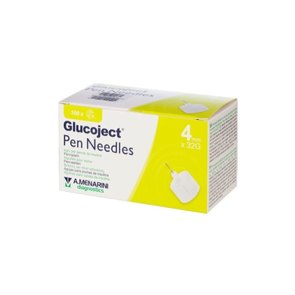 Glucoject pen needles 4mm