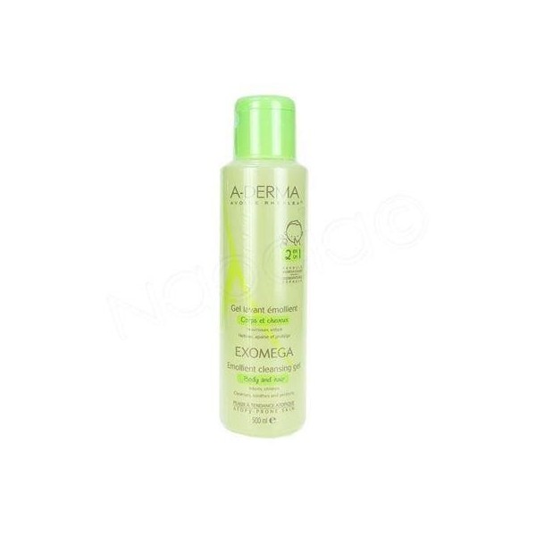 A-DERMA EXOMEGA GEL LAVANT CC 2 IN 1 500ML
