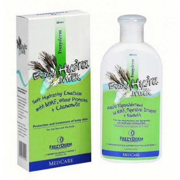 Frezyderm Baby Hydra Milk 200ml Βρεφικό ενυδατικό γαλάκτωμα / Για πρόσωπο & σώμα