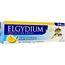 ELGYDIUM toothpaste AGAINST CARIES - PERFUME BANANA