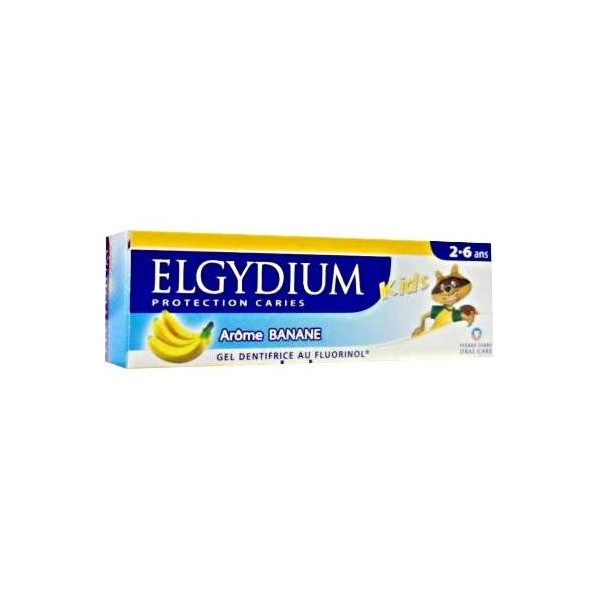 ELGYDIUM toothpaste AGAINST CARIES - PERFUME BANANA
