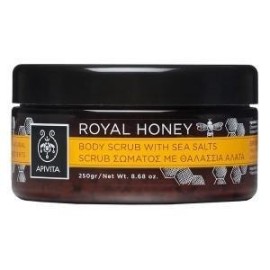 APIVITA ROYAL HONEY SCRUB BODY WITH SEA SALTS 250gr